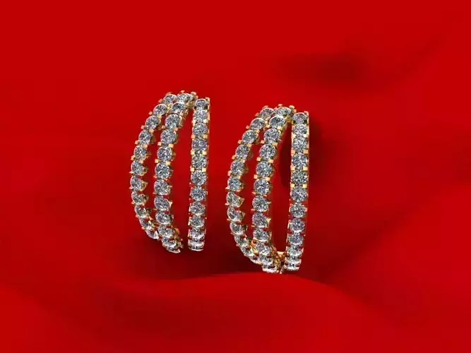 Pav Set Earring 408