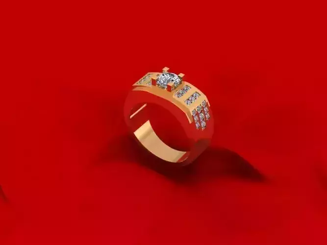 Precious Man Wedding Ring 125