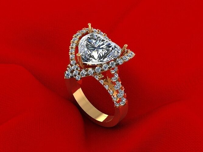 Heart Woman Wedding Ring 461