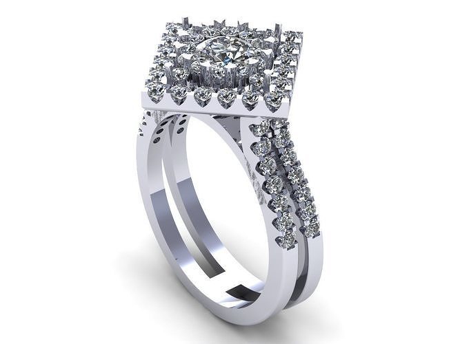 Princess Woman Wedding Ring 478