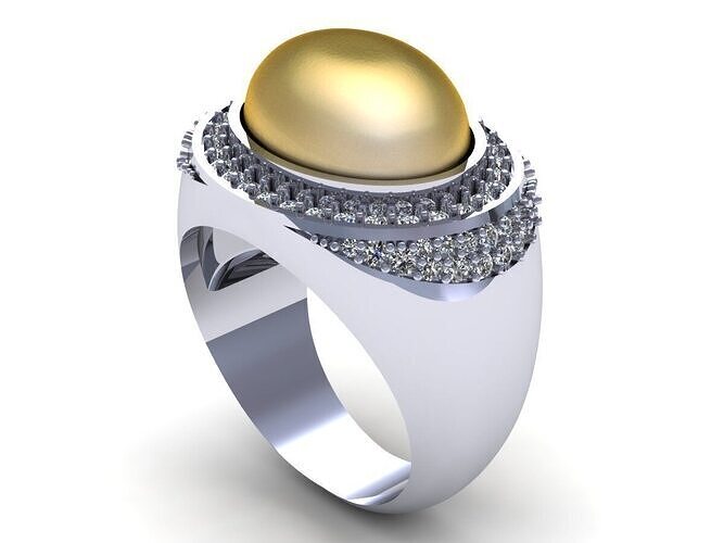 Pear Man Ring R477