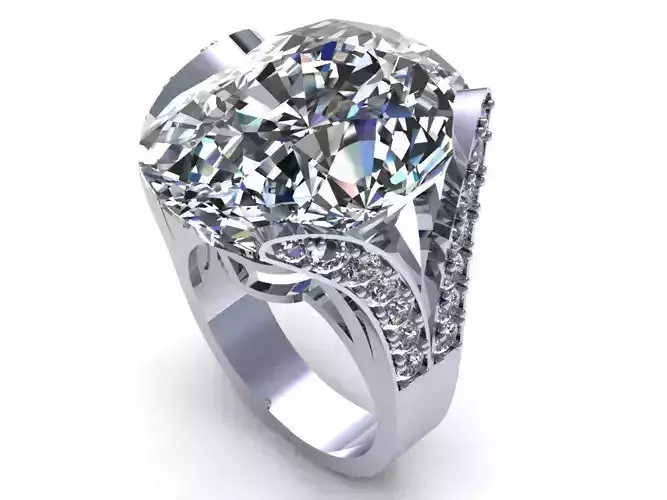 Big Stone Woman Ring 468