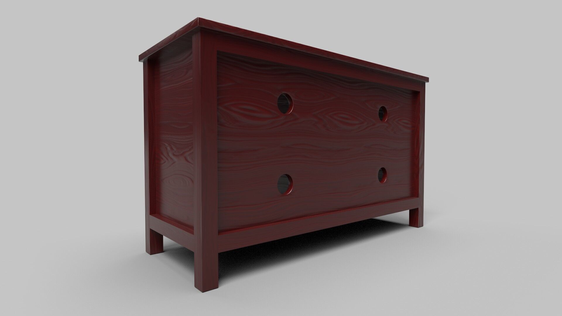 TV Rack CG3 3D model_3