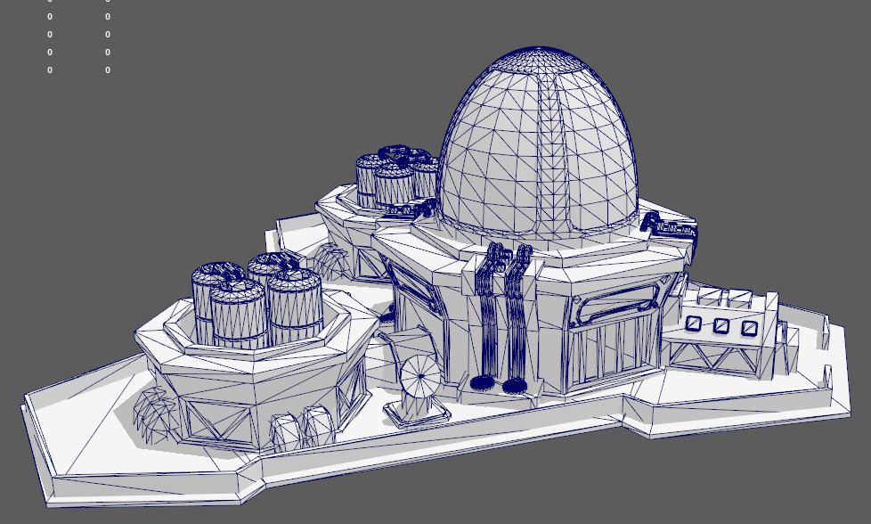 incubator  WARCRAFT Starcraft  insect egg arsenal Low-poly 3D model_6