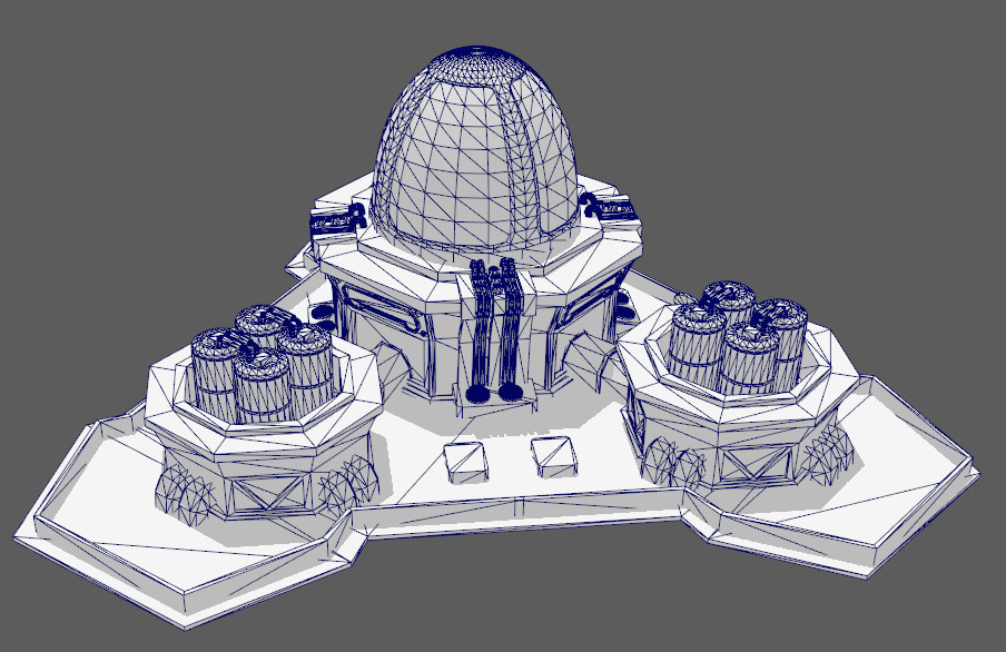 incubator  WARCRAFT Starcraft  insect egg arsenal Low-poly 3D model_4