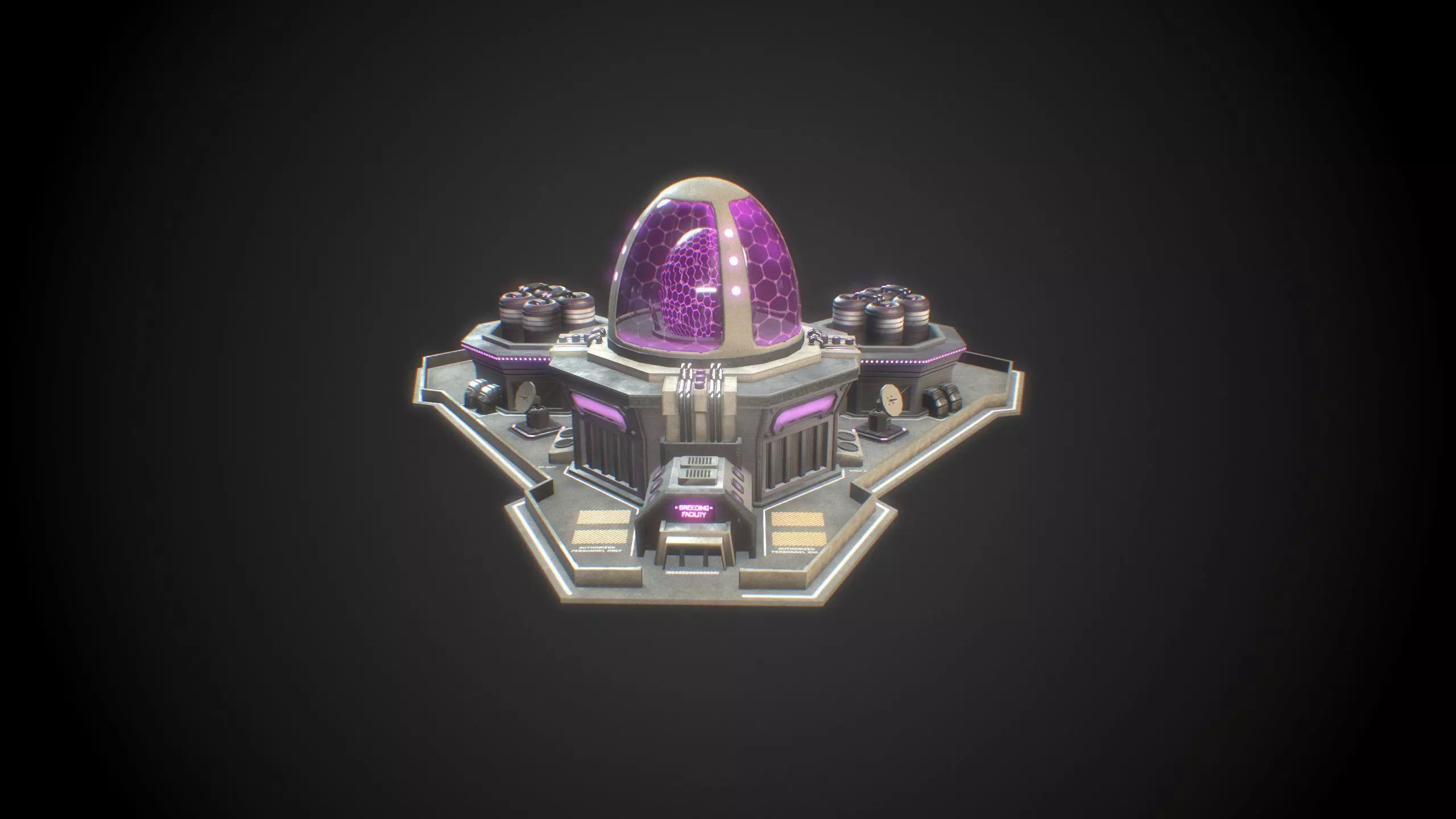 incubator  WARCRAFT Starcraft  insect egg arsenal Low-poly 3D model_0