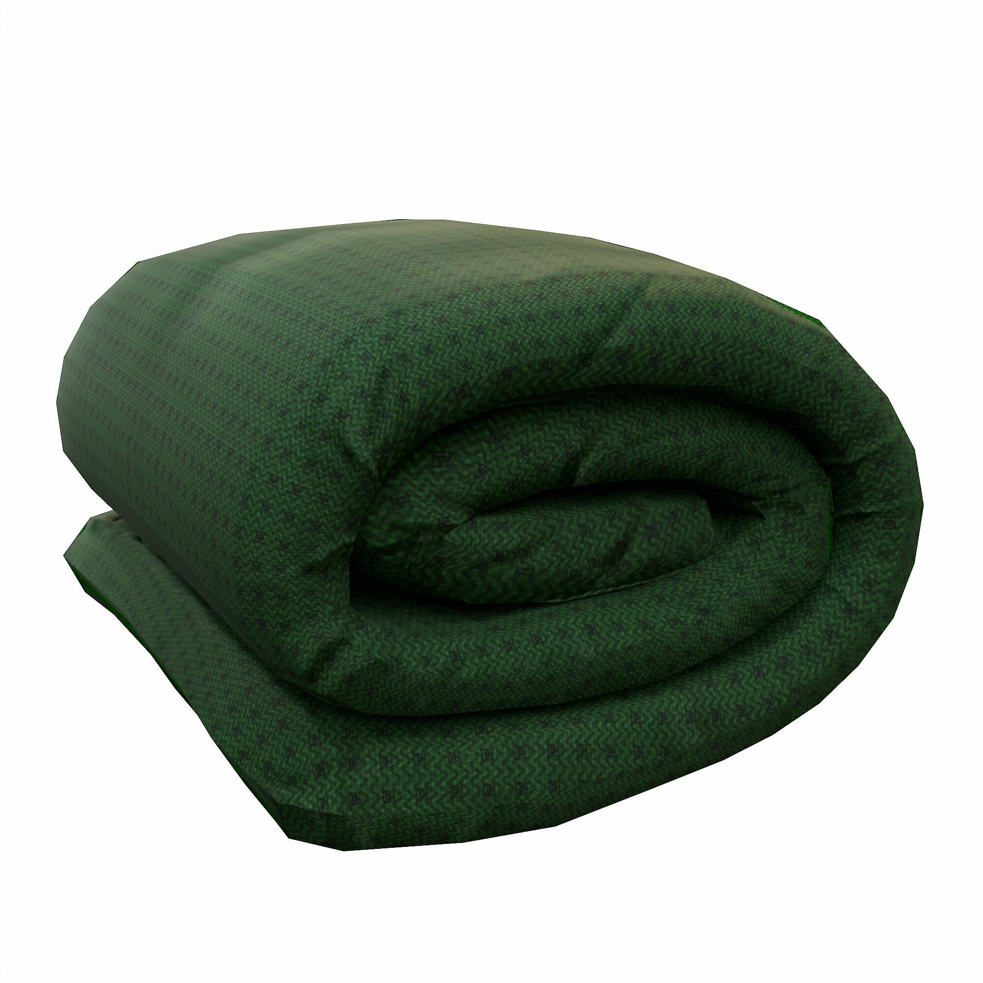 Blanket 3d model Low-poly 3D model_3