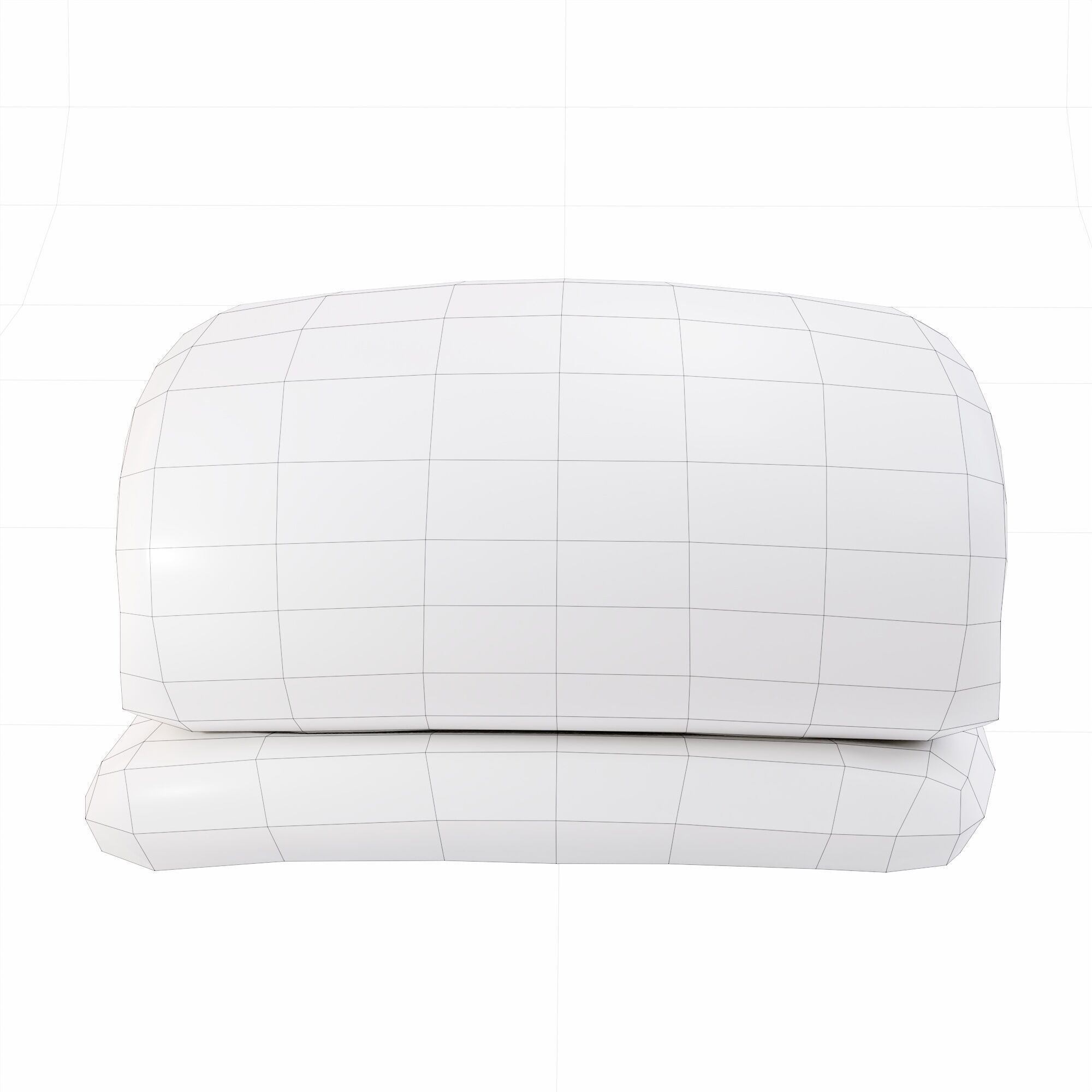 Blanket 3d model Low-poly 3D model_9