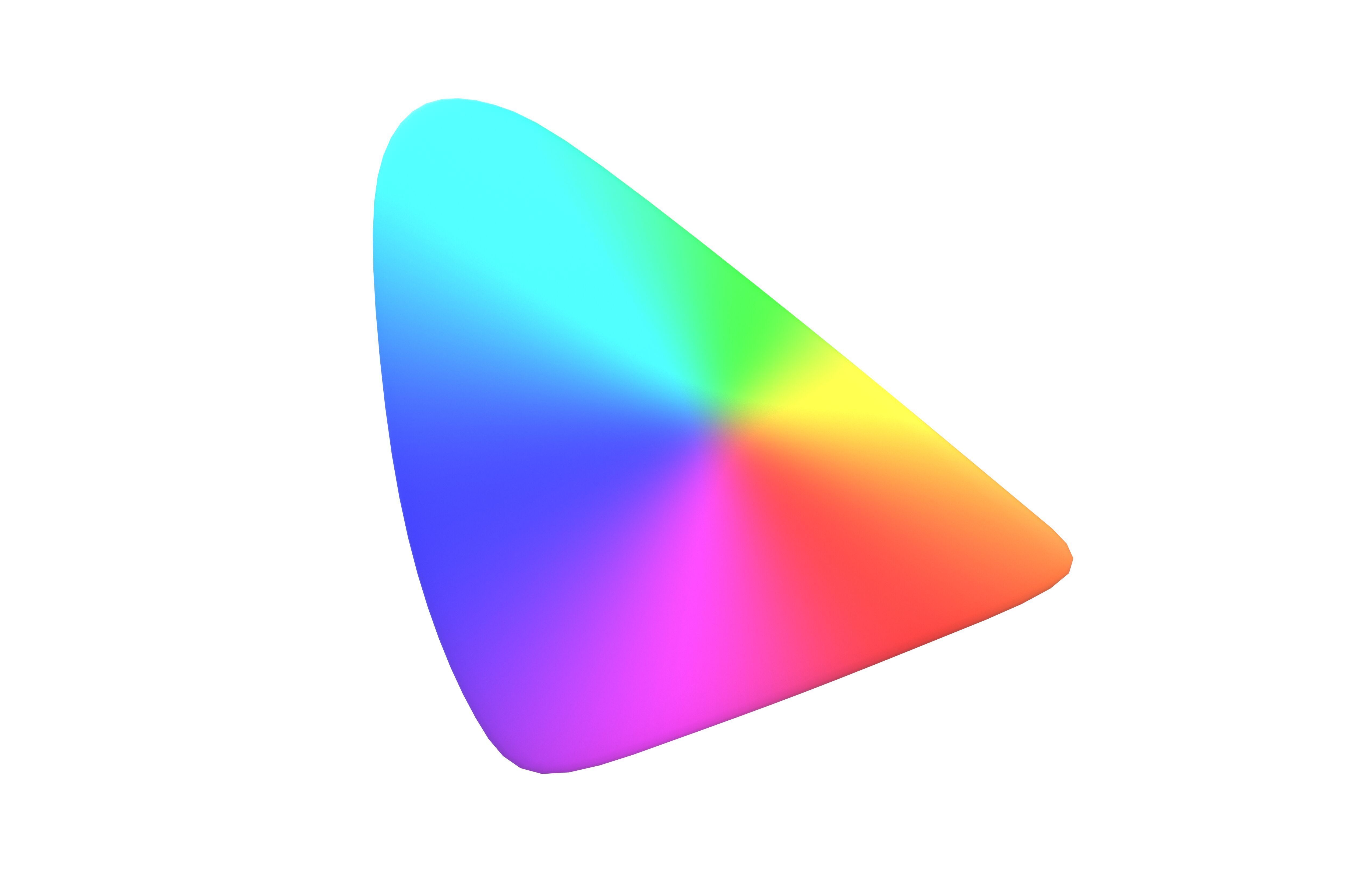 Color Gamut v1 001 Low-poly 3D model_2