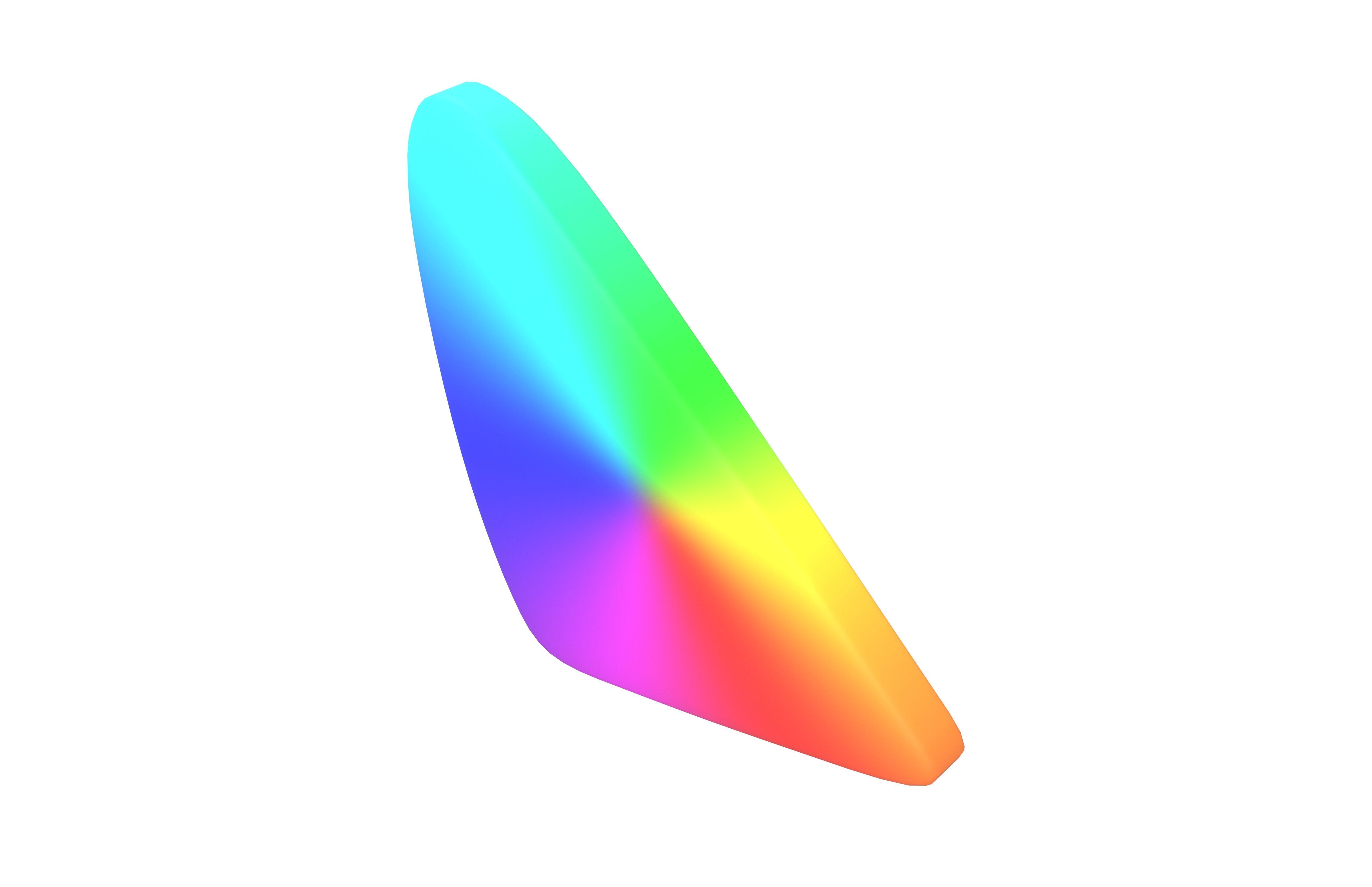 Color Gamut v1 001 Low-poly 3D model_3