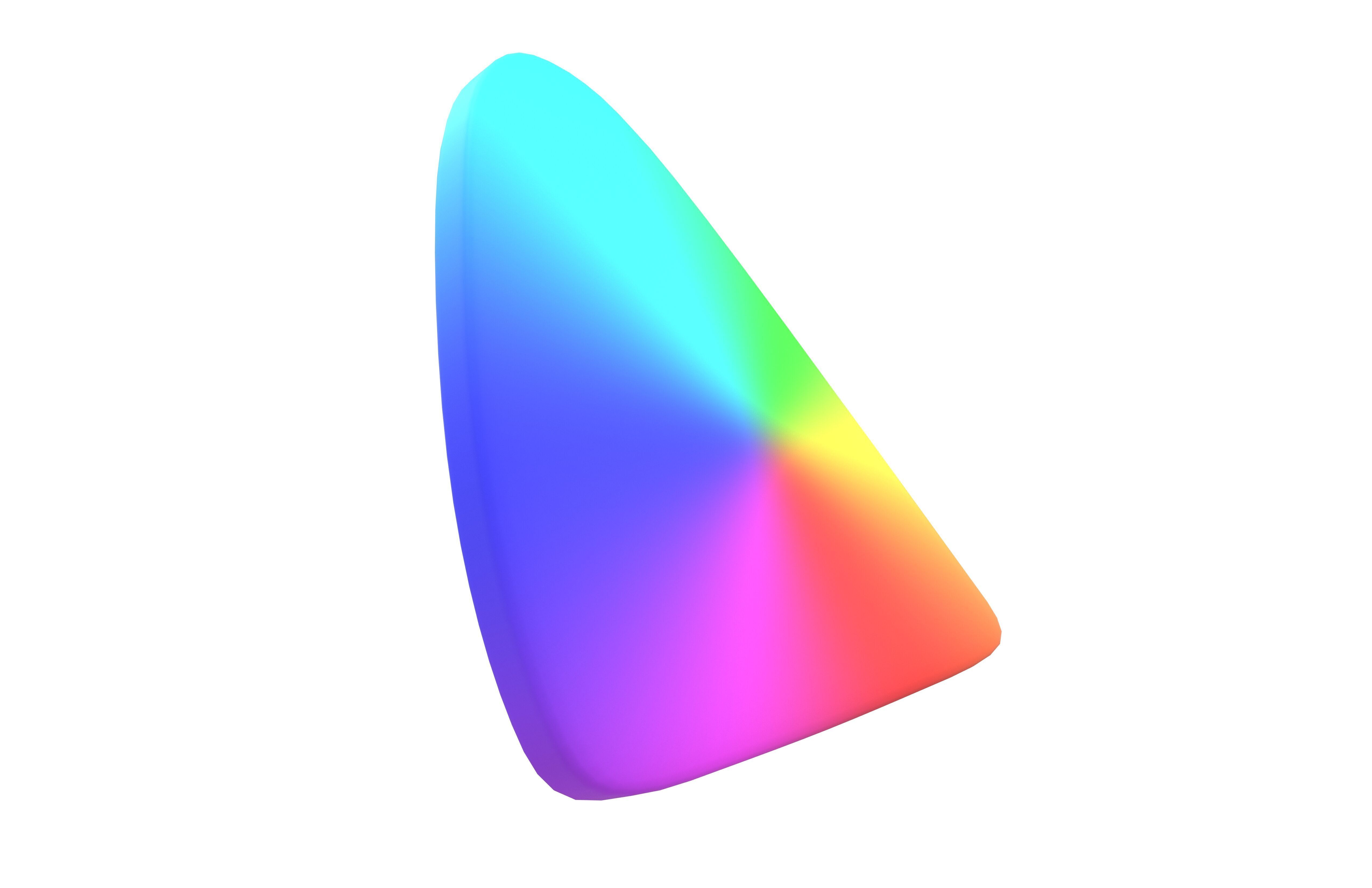 Color Gamut v1 001 Low-poly 3D model_1