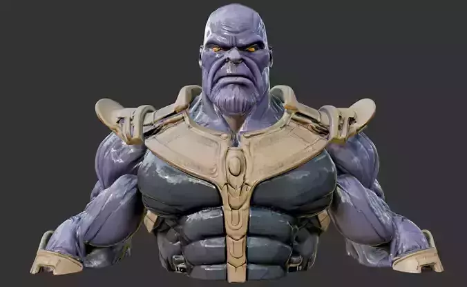 Thanos Bust 3D Printable Model