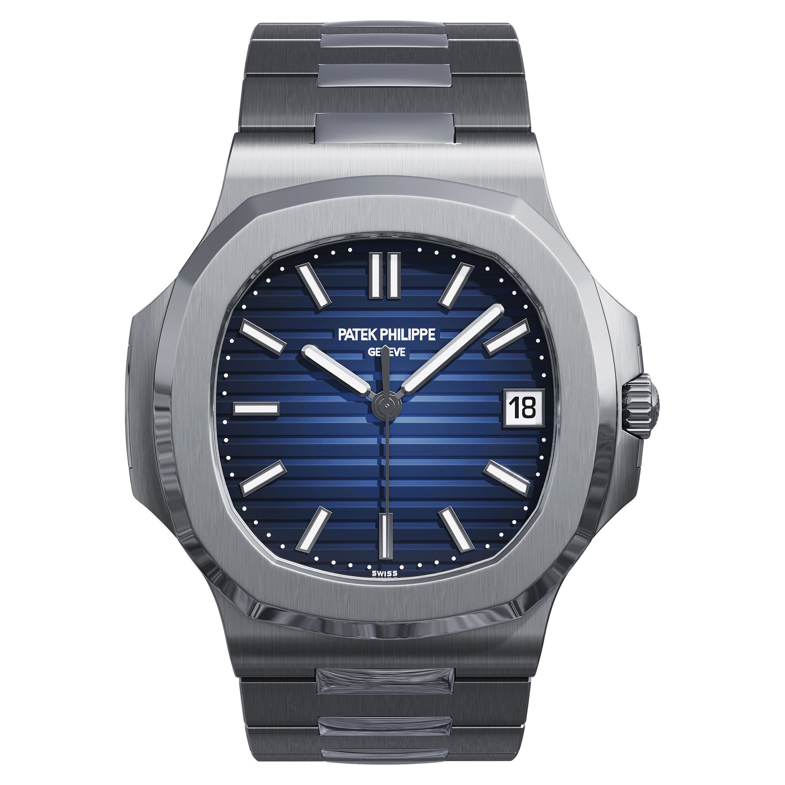Patek Philippe Nautilus 3D model_5