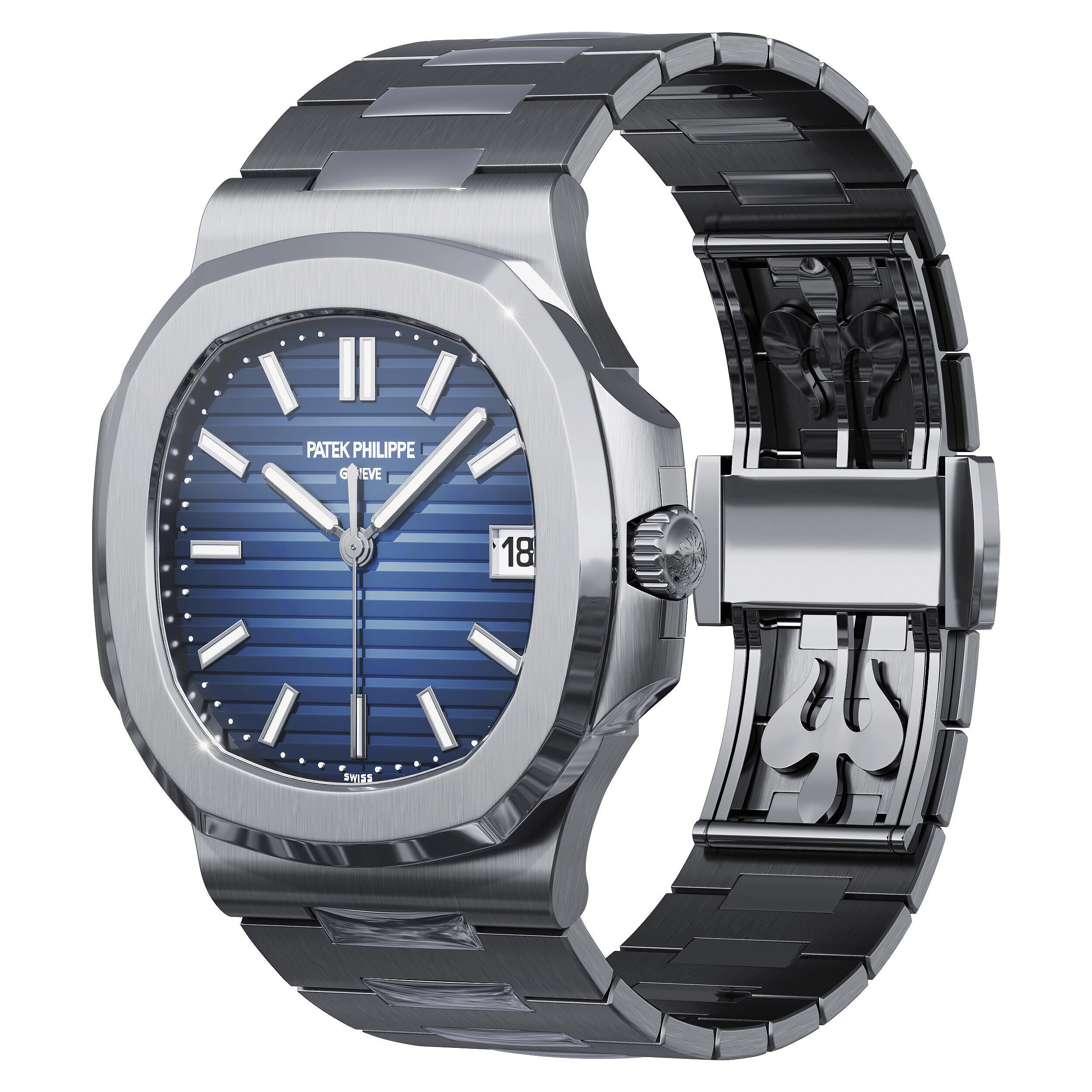 Patek Philippe Nautilus 3D model_1