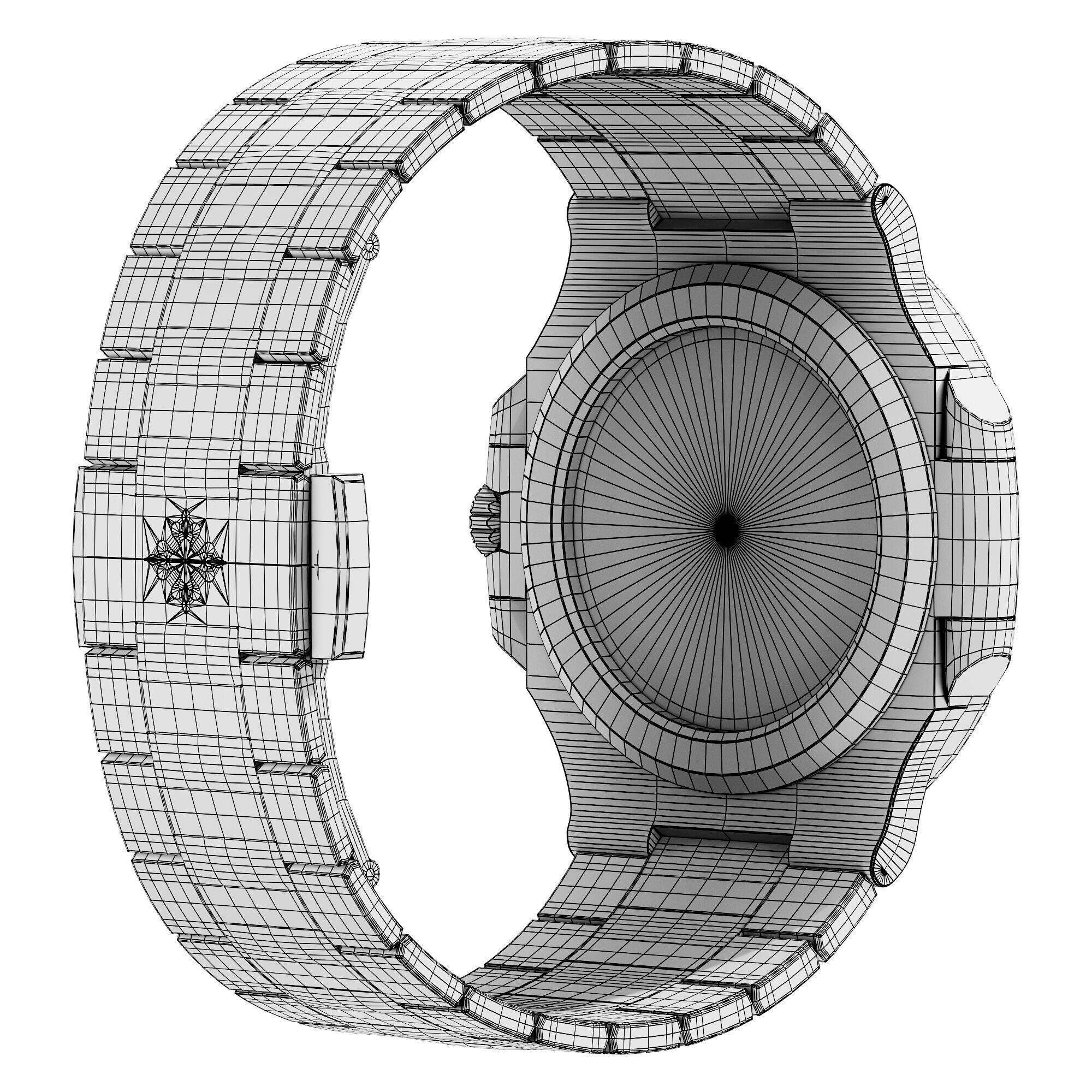 Patek Philippe Nautilus 3D model_8