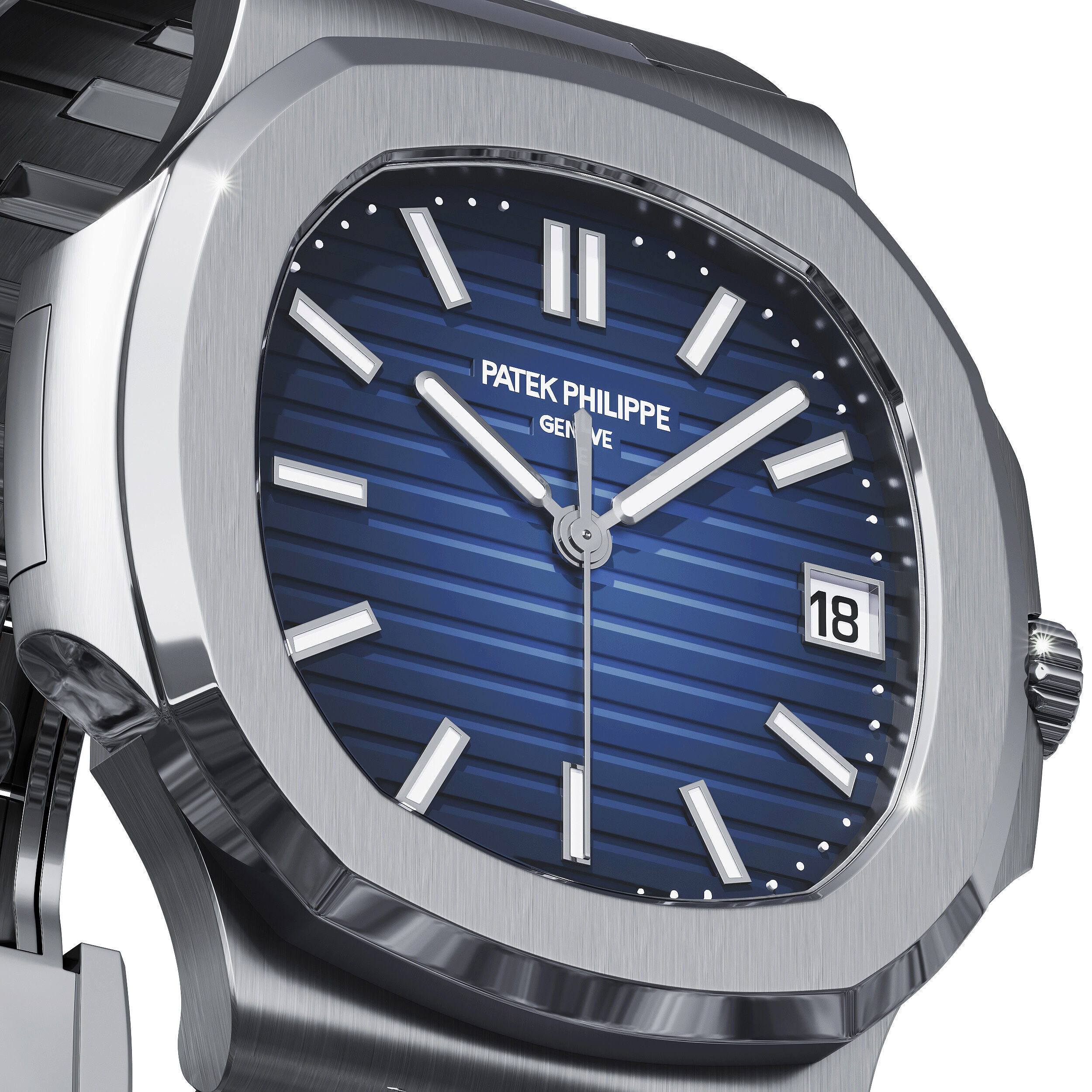Patek Philippe Nautilus 3D model_3