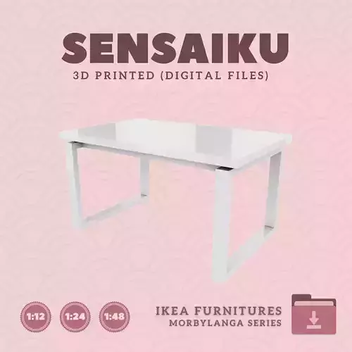 3 MORBYLANGA Table 55 In for Dollhouse - IKEA - 3D Print