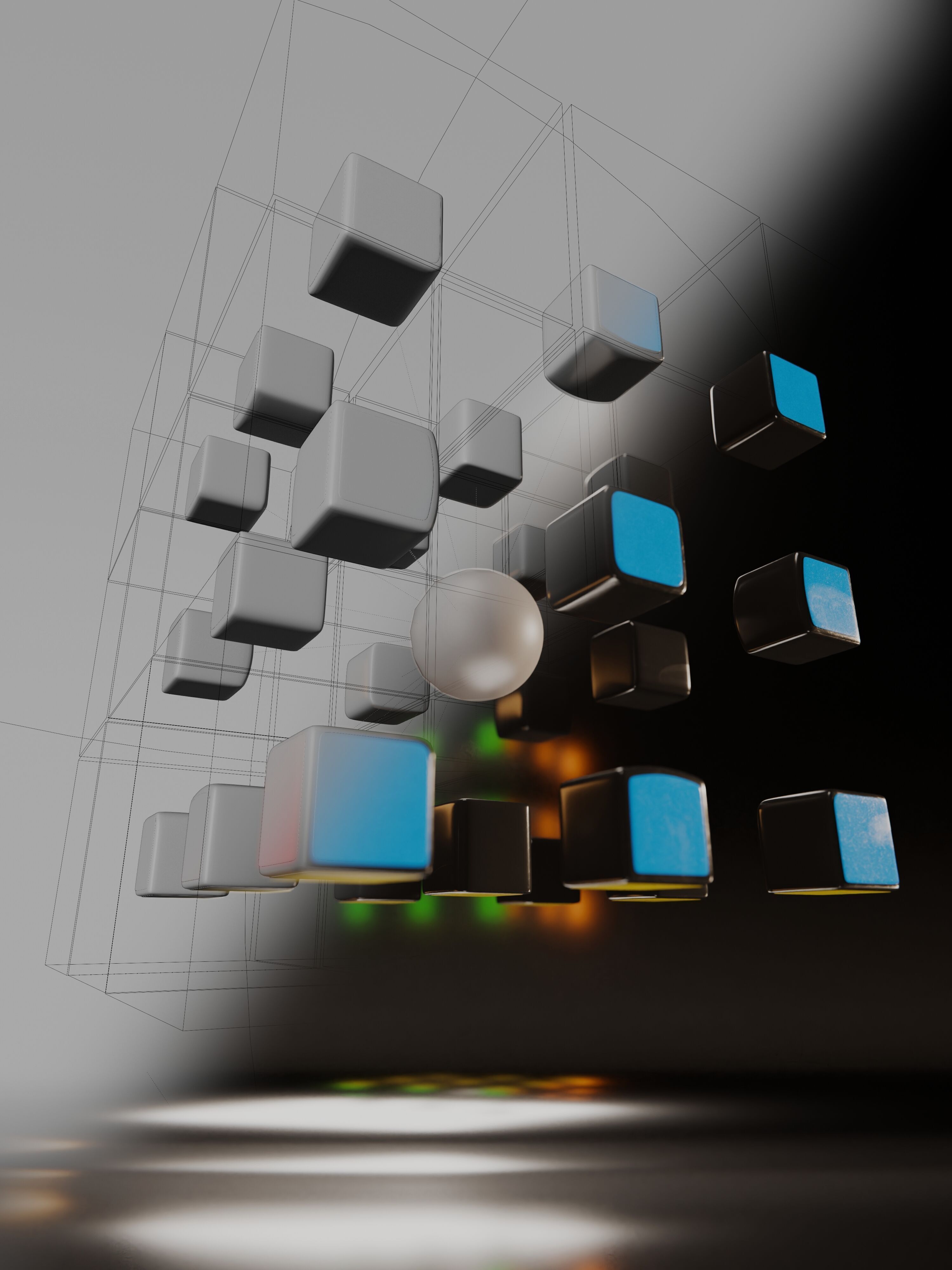 Puzzle Cube 3D Model Free 3D model_2