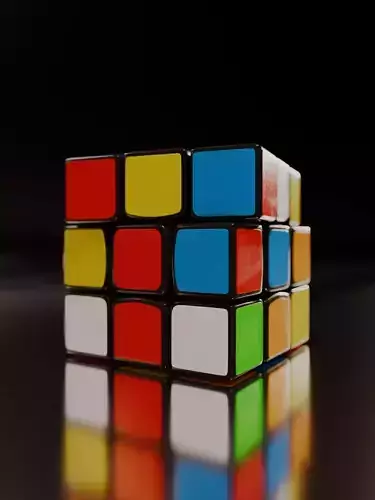 Puzzle Cube 3D Model