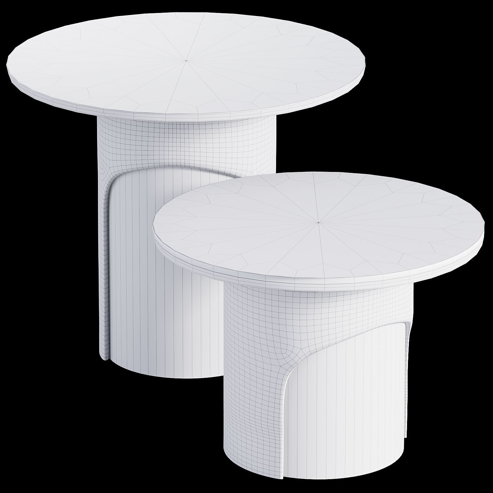 HARPER Table By Longhi 3D model_5