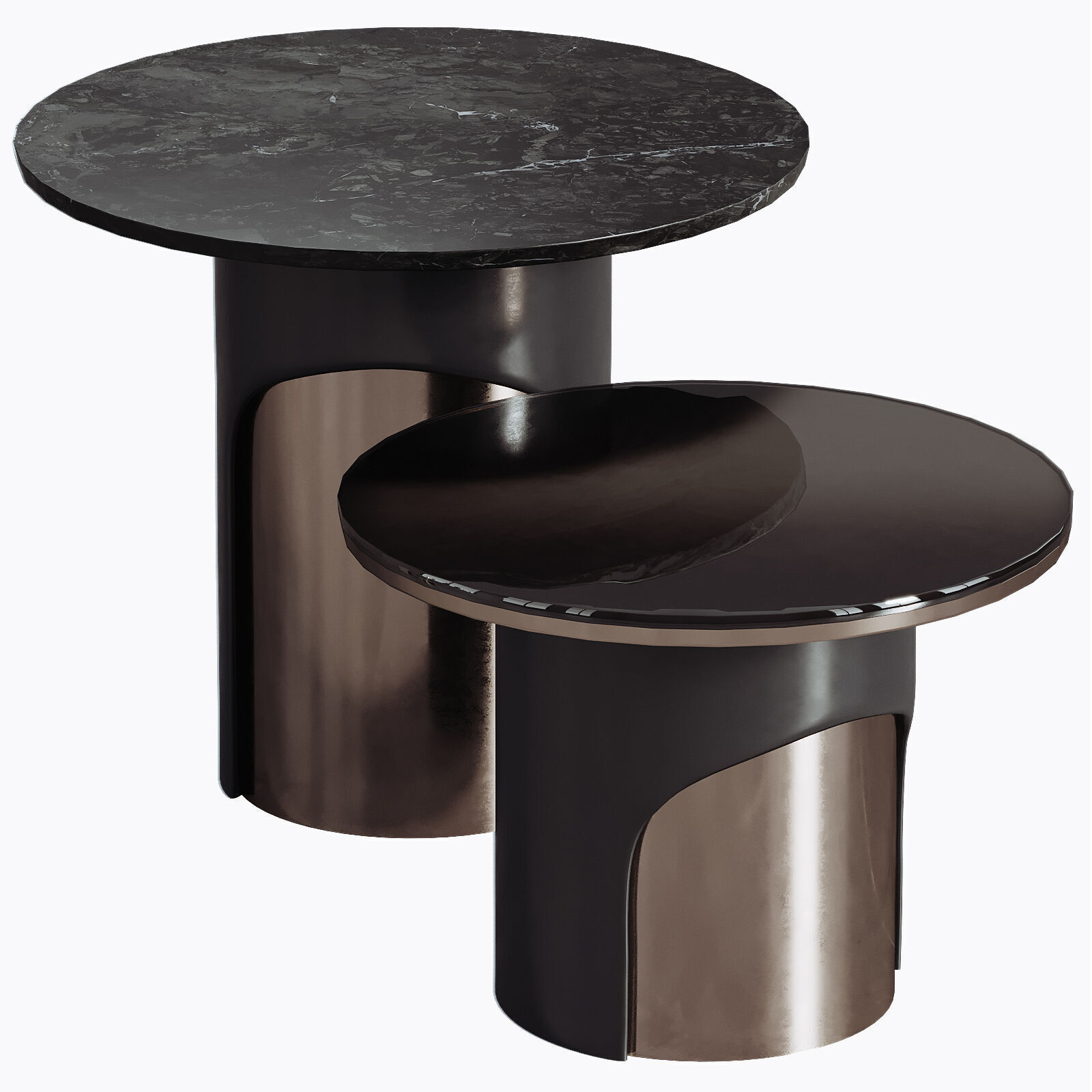 HARPER Table By Longhi 3D model_1