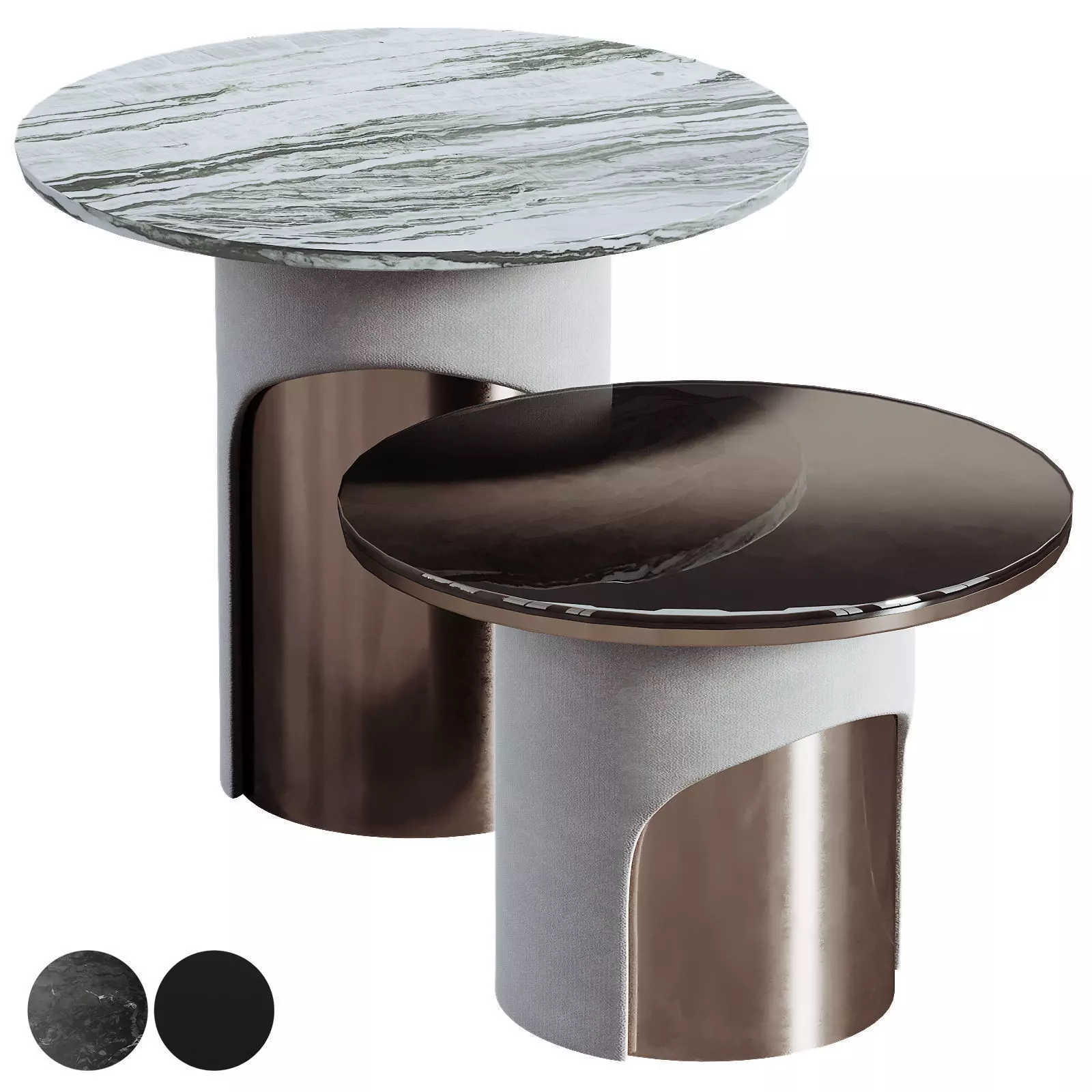 HARPER Table By Longhi 3D model_0