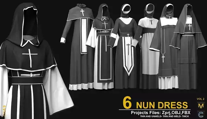 NUN DRESS