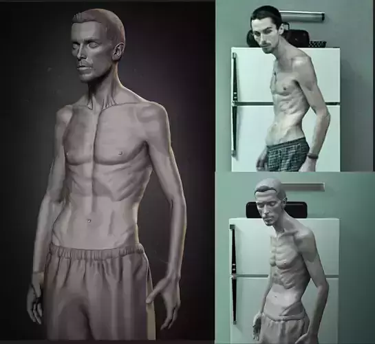 Christian Charles Philip Bale 3D model