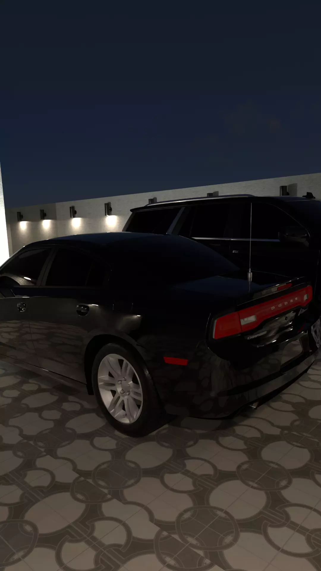 dodge charger 2013 Free 3D model