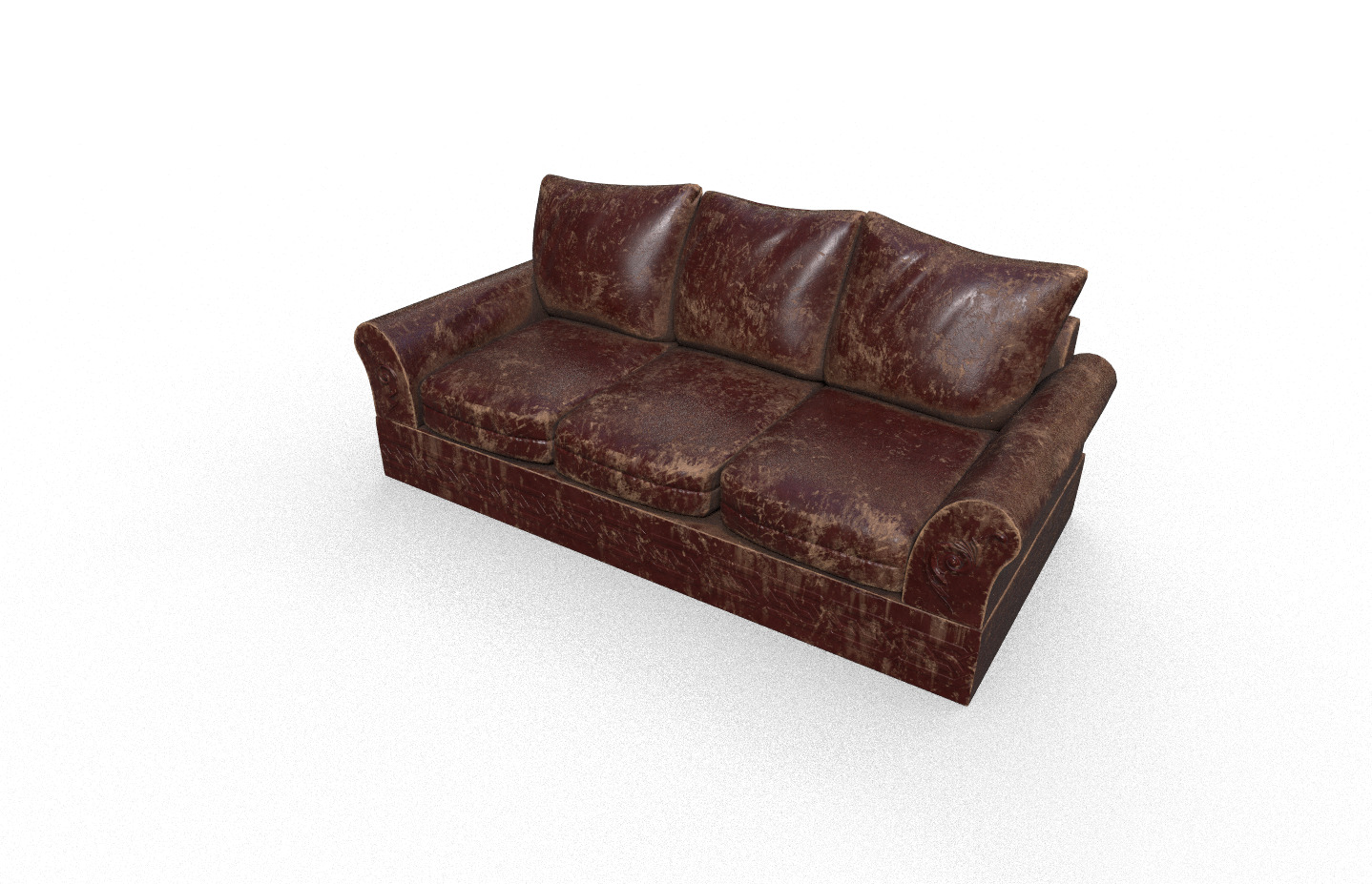 Pack 2 High-Quality 3D Sofa Low-poly 3D model_8