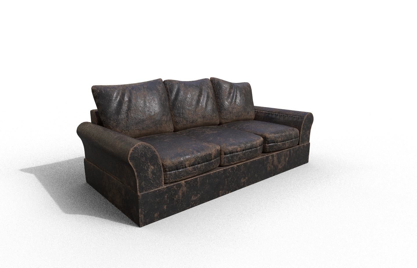 Pack 2 High-Quality 3D Sofa Low-poly 3D model_6
