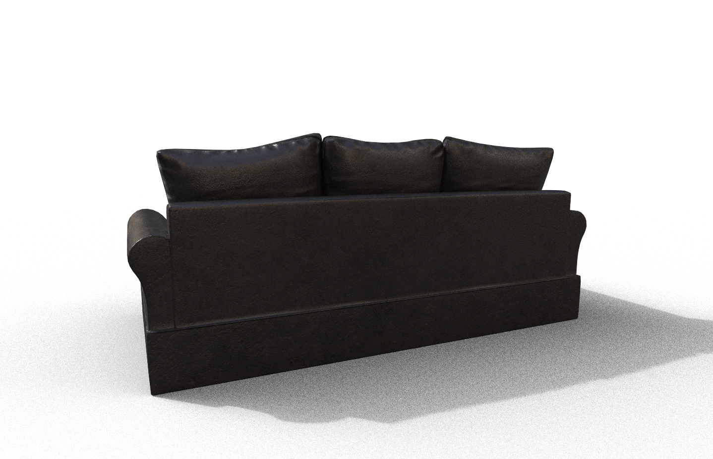 Pack 2 High-Quality 3D Sofa Low-poly 3D model_4