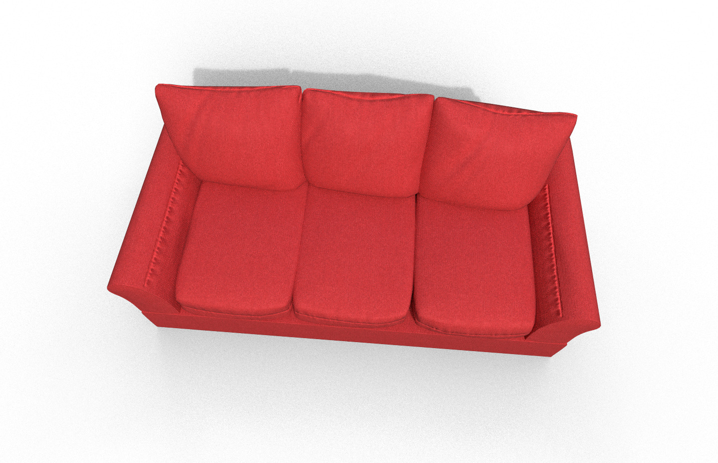 High-Quality 3D Sofa Low-poly 3D model_4