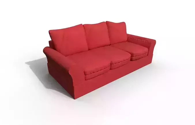 High-Quality 3D Sofa