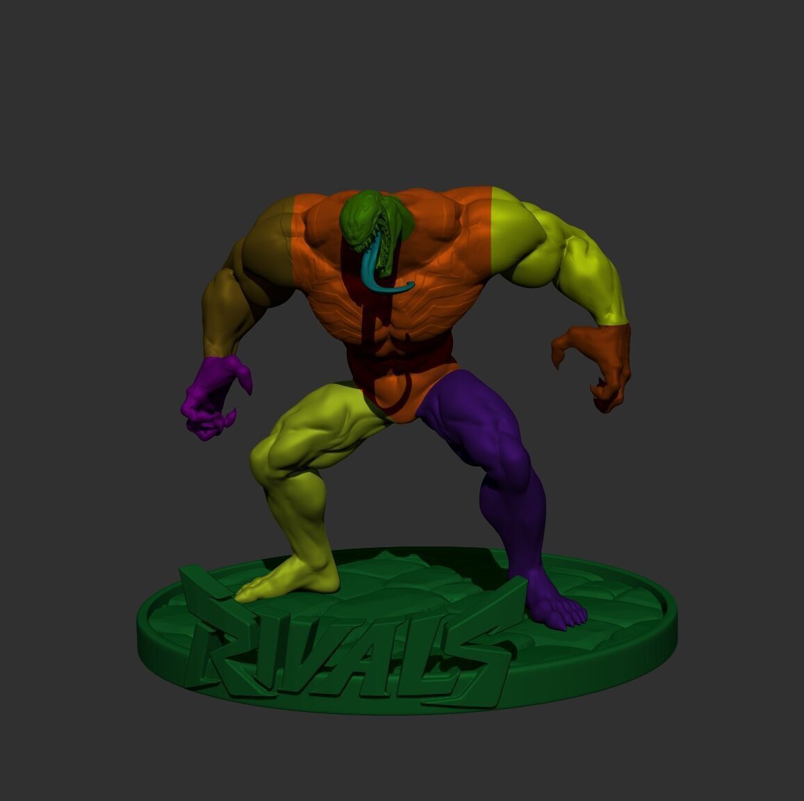 Venom Marvel Rivals 3D print model_9