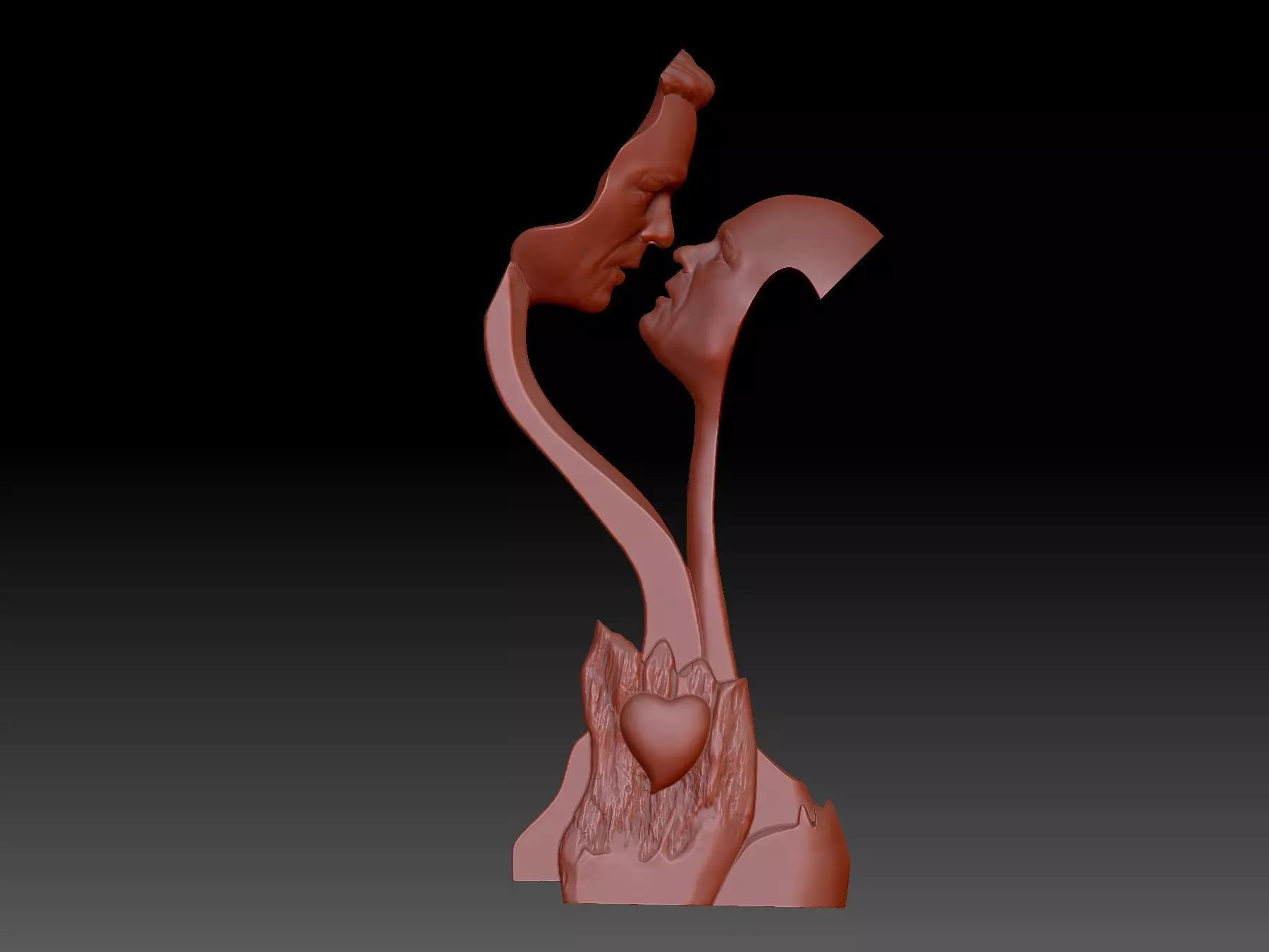 Faces 3D print model_0