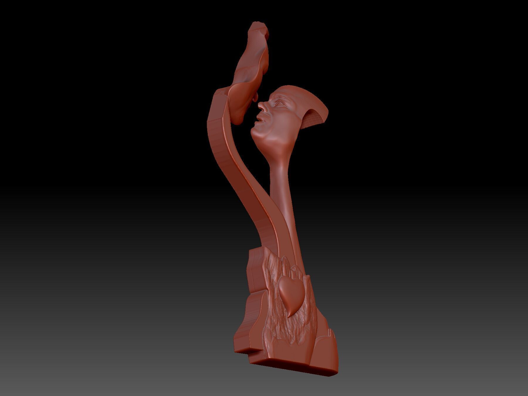 Faces 3D print model_3