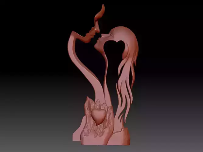 loving look 3D print model