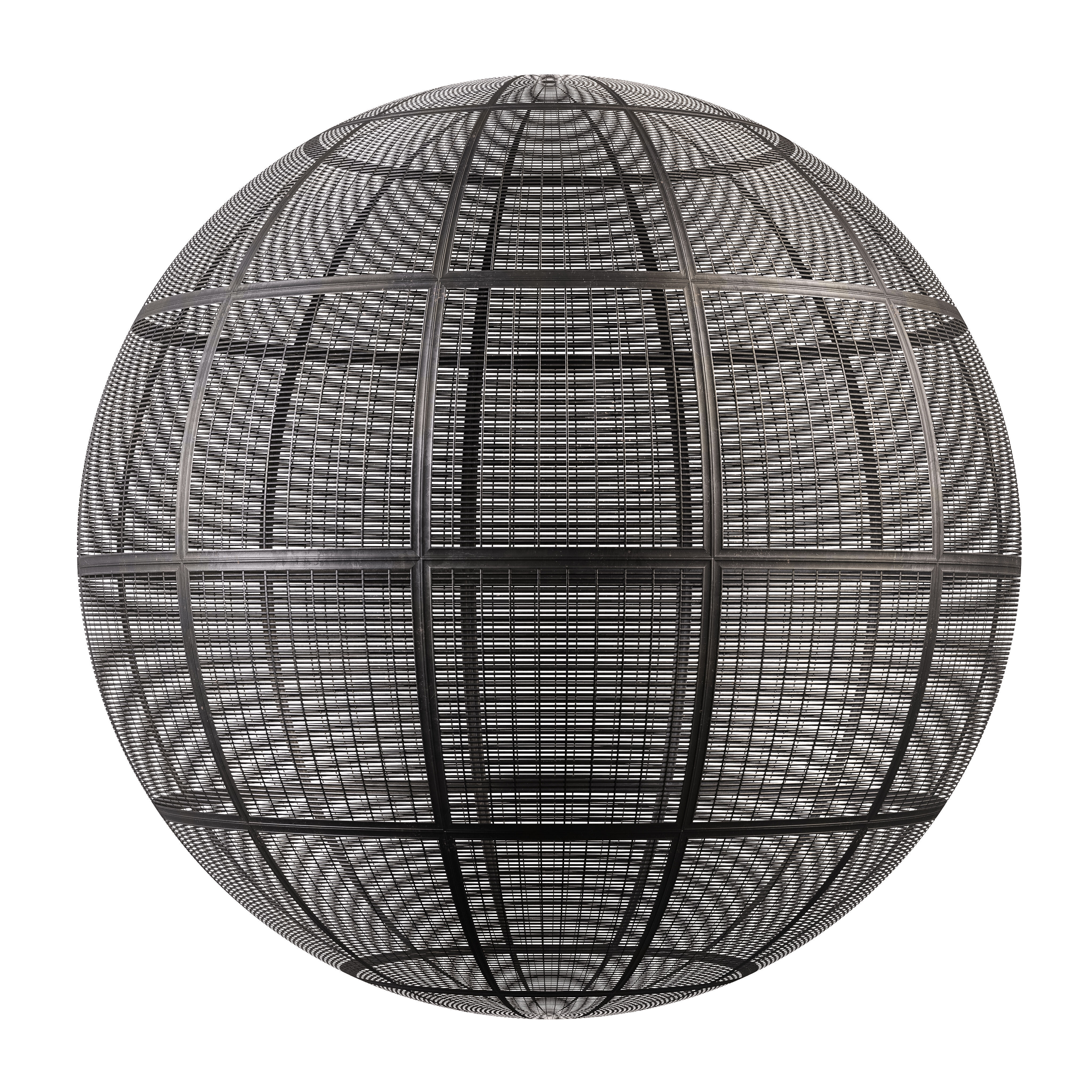 Expanded Metal Mesh Panel Seamless Texture_2