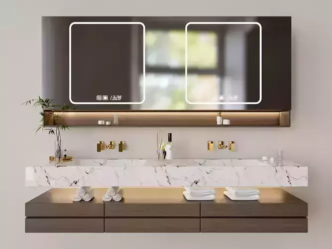 Vanity bathroom set 13