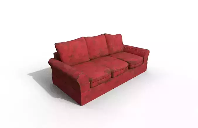 Old Modern Furniture 3D Model Terror