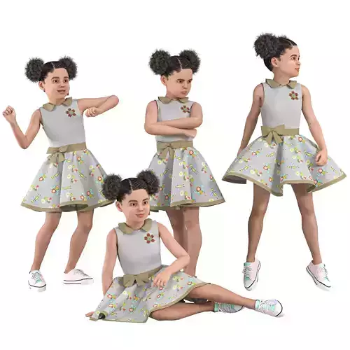  Child Character - Kid Model - Zocca Kids Style