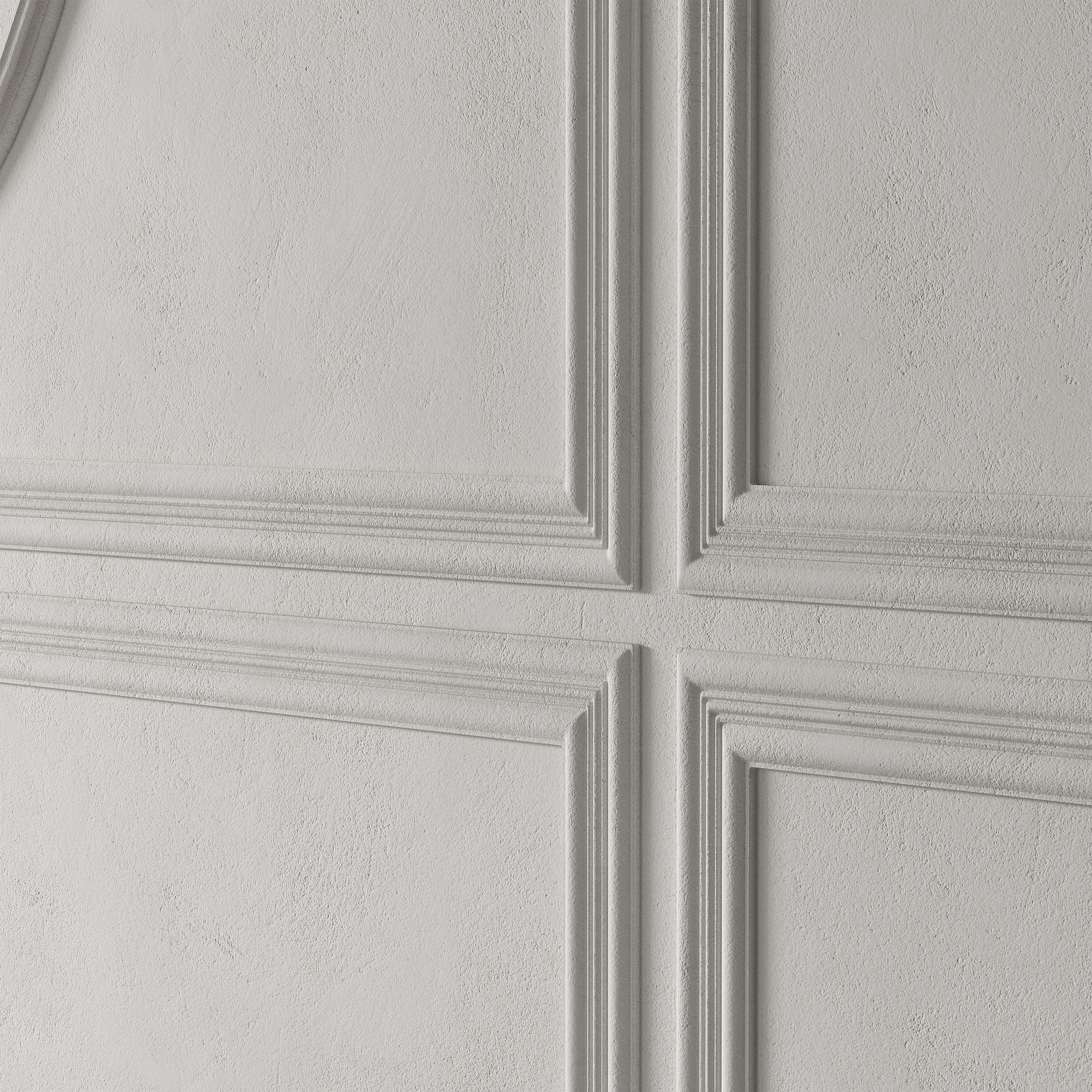 Classic 3D Wall Panel Elegant Design for Interior Decor 9 3D model_2