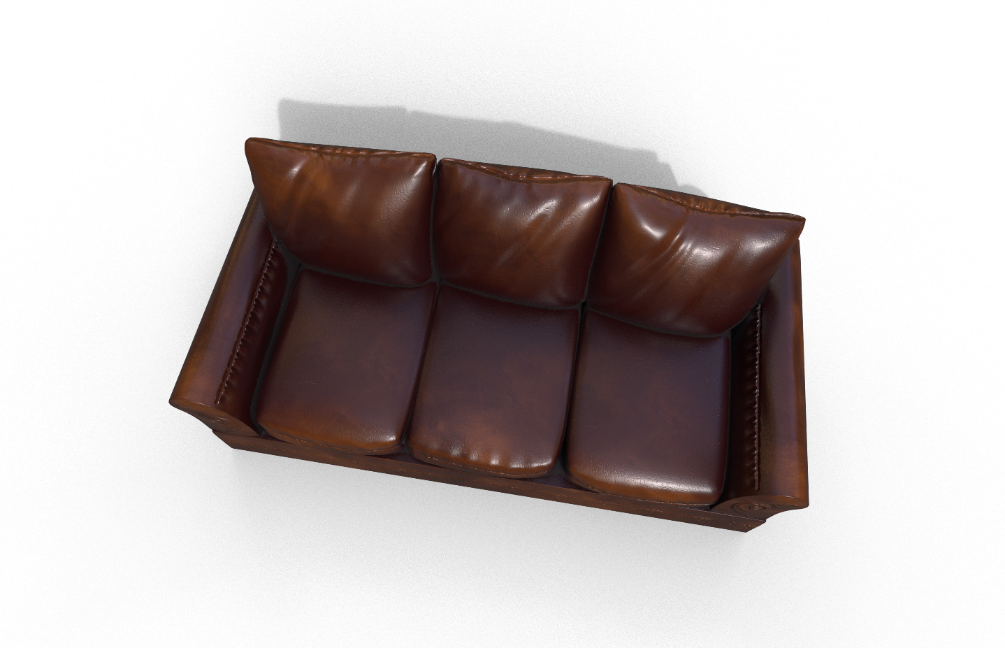 Pack 2 High-Quality 3D Sofa Low-poly 3D model_5