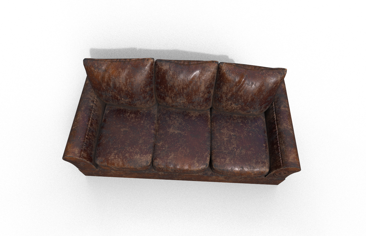 Pack 2 High-Quality 3D Sofa Low-poly 3D model_10