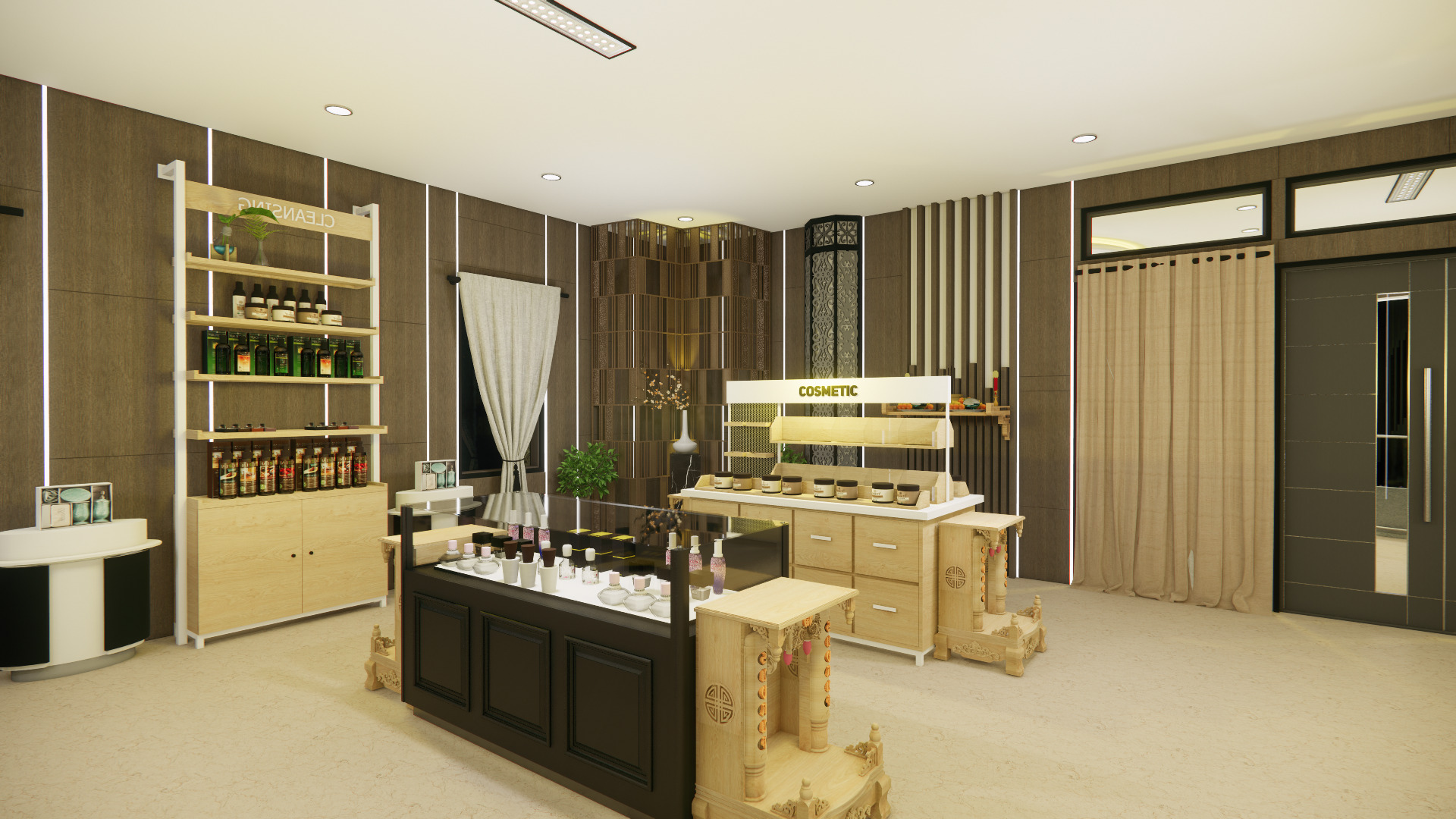 The Companion Building Of Sambas Cultural Centre 3D model_9