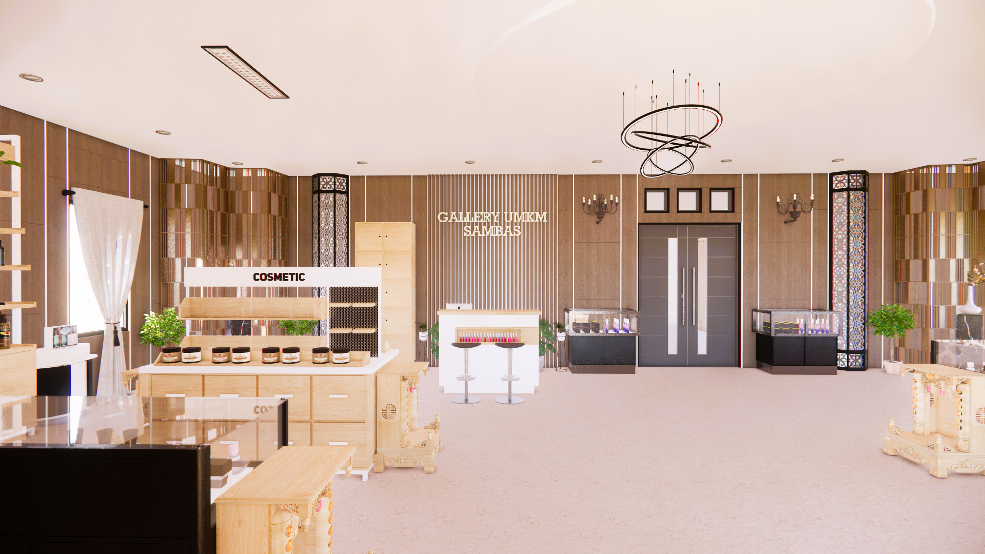 The Companion Building Of Sambas Cultural Centre 3D model_7