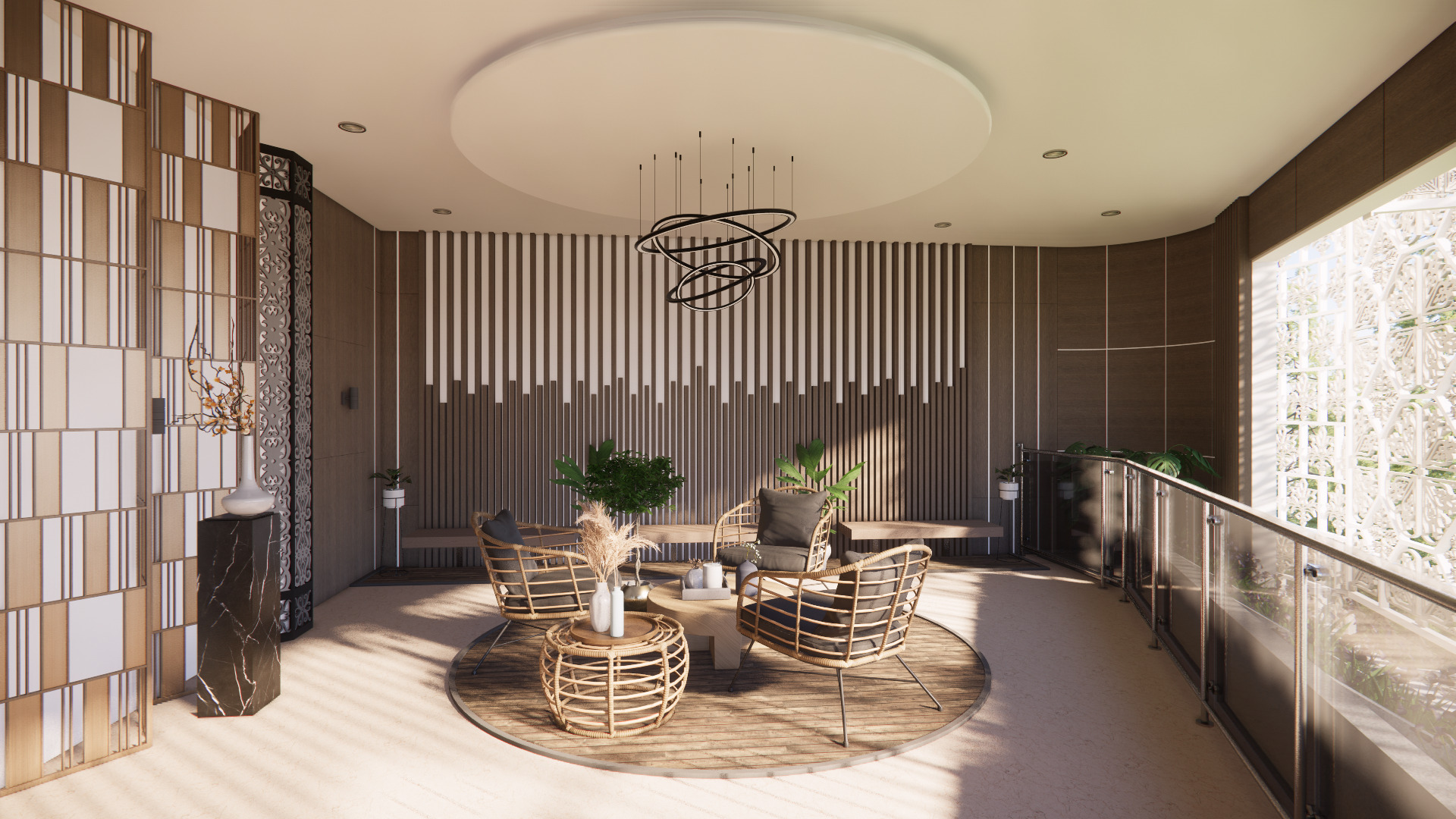 The Companion Building Of Sambas Cultural Centre 3D model_3