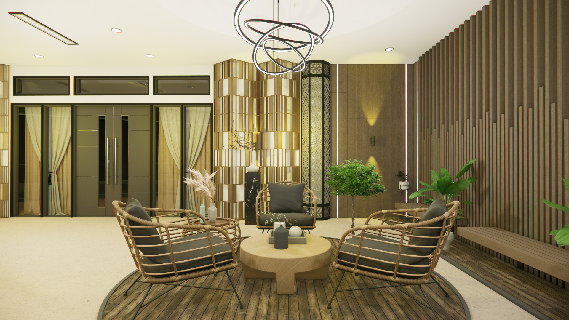 The Companion Building Of Sambas Cultural Centre 3D model_5