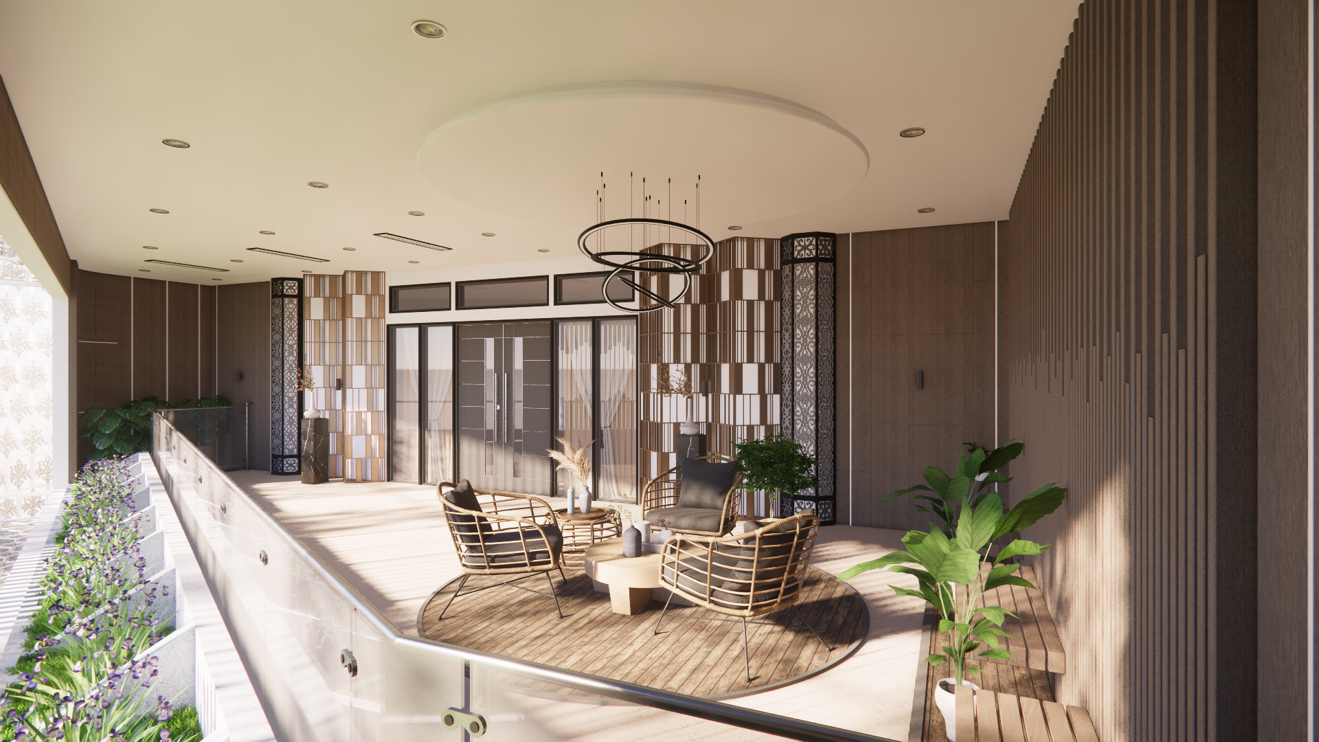 The Companion Building Of Sambas Cultural Centre 3D model_2